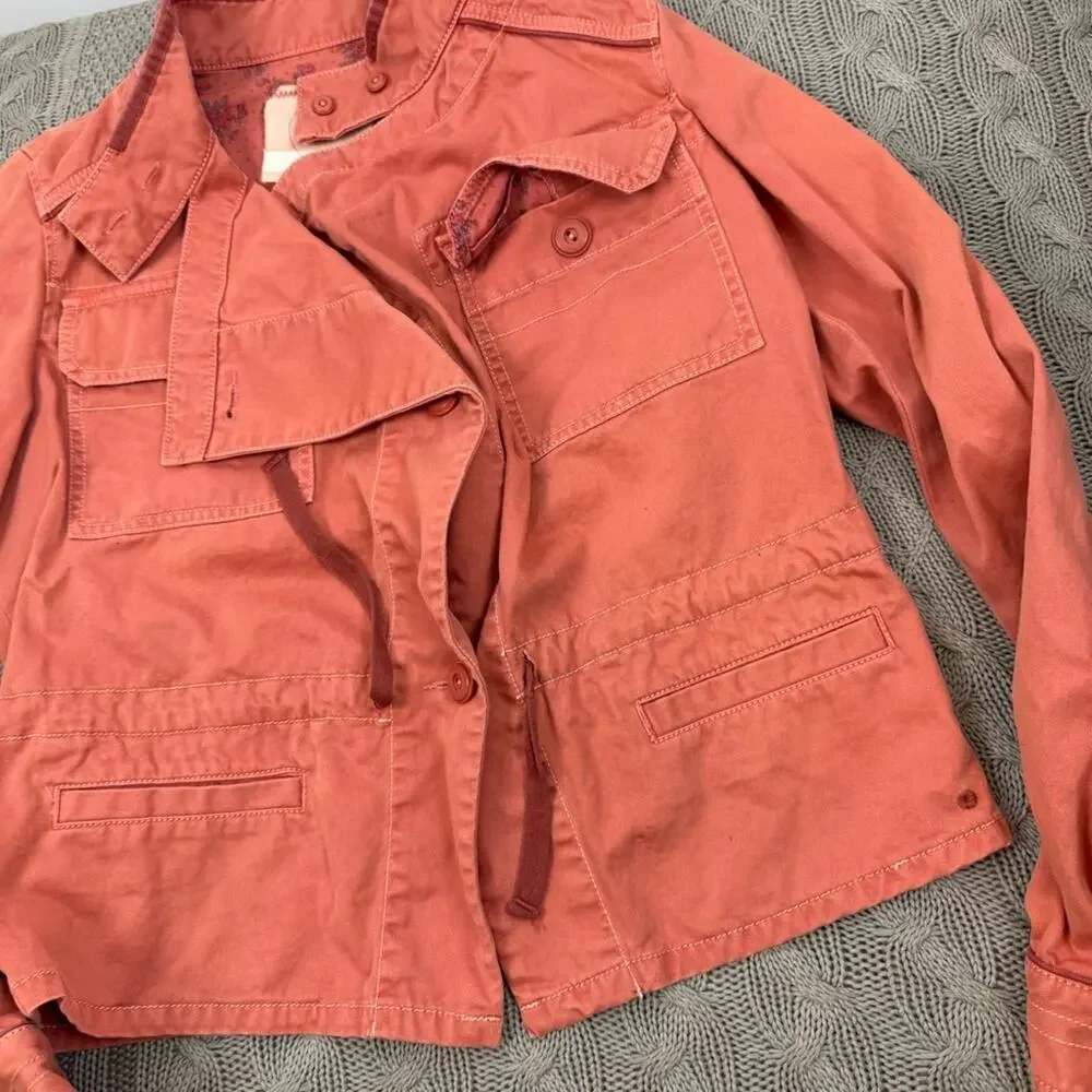 HeiHei for Anthro Women's Coral Utility Field Jacket XS - Picture 7 of 16